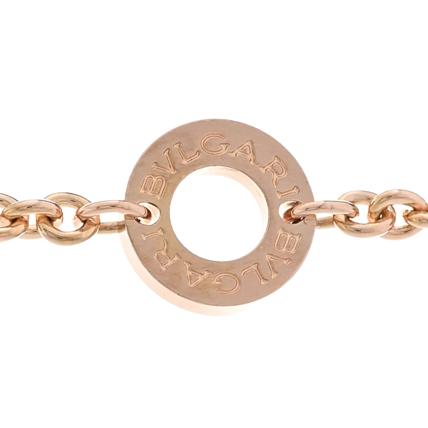 Bulgari 18K Rose White Yellow Gold B.Zero1 Pendant Necklace 4 of 6