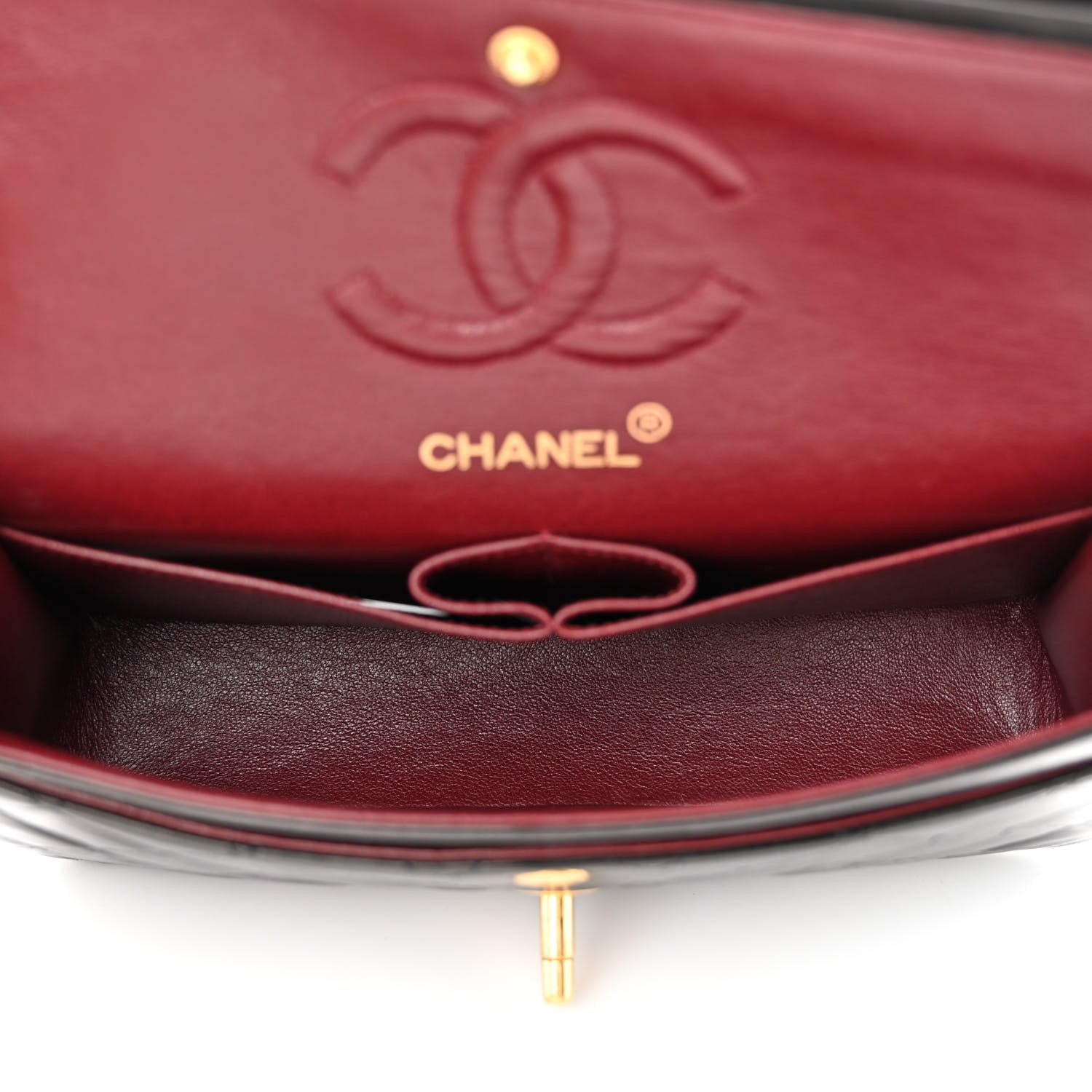 Chanel Lambskin Quilted Small Double Flap Black 5 of 15