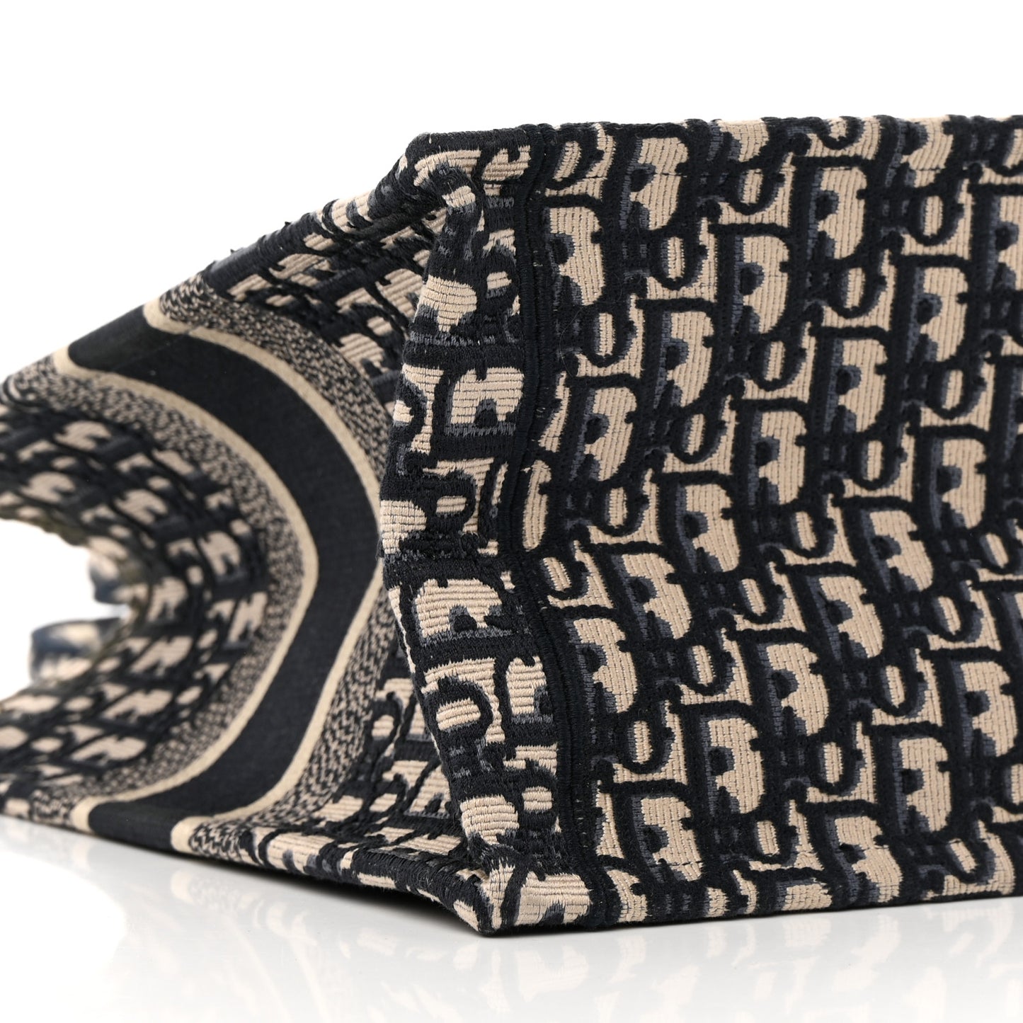 Oblique Medium Book Tote Blue Multicolor