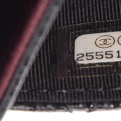 Chanel Caviar Quilted Flap Card Holder Black 8 of 9