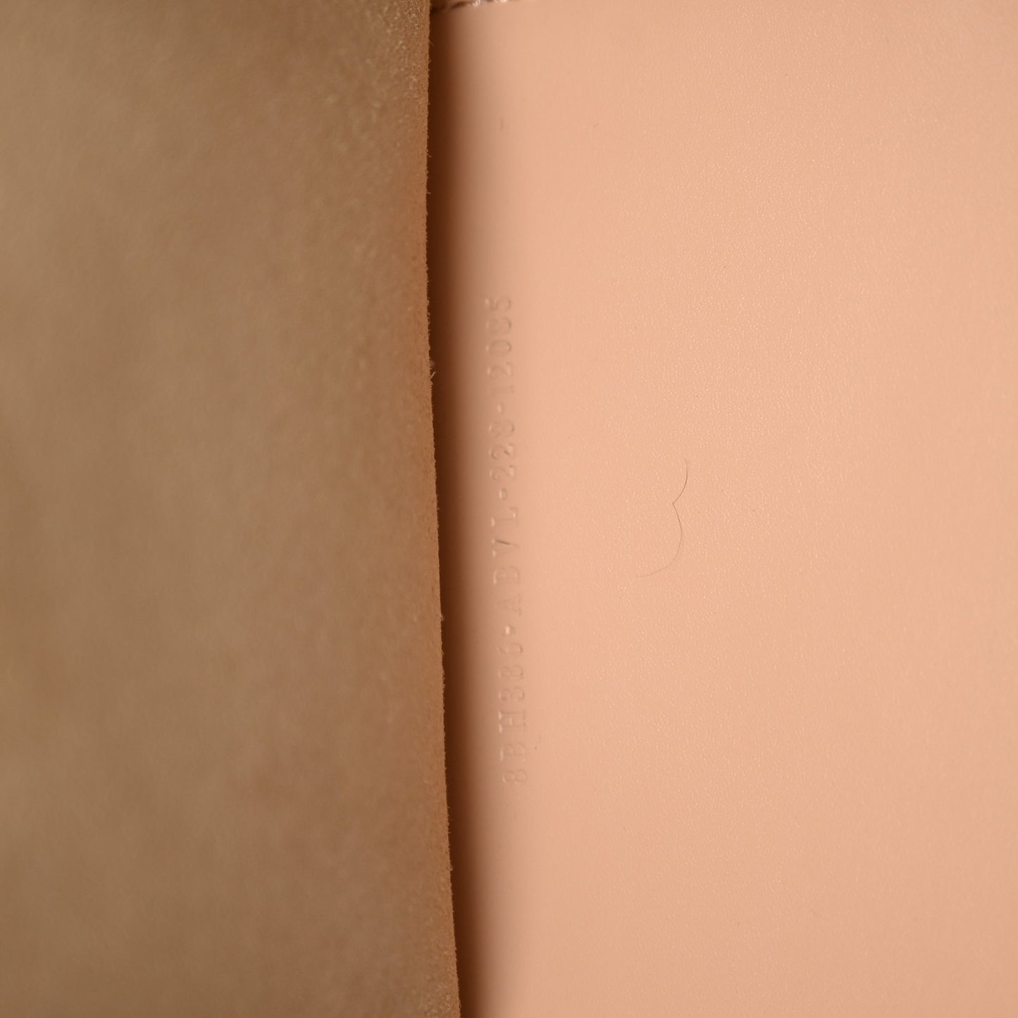 Vitello King Plexiglass Logo Embossed Medium Fendi Sunshine Shopper Tote Light Rose