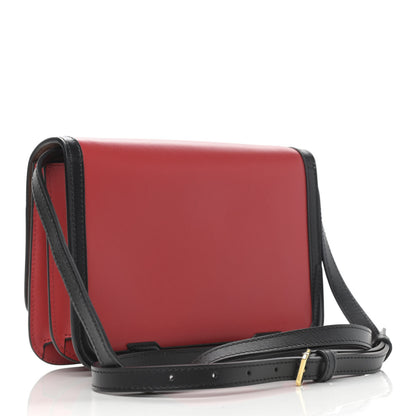 Burberry Applique Smooth Calfskin Small TB Bag Bright Red 3 of 11