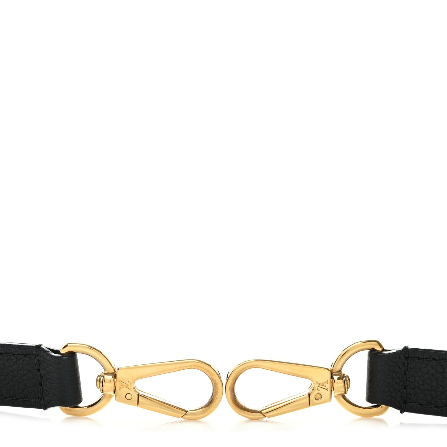 Calfskin Shoulder Strap Black