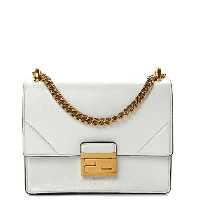 Fendi Agnello Old Shine Small Kan U Shoulder Bag White 1 of 9