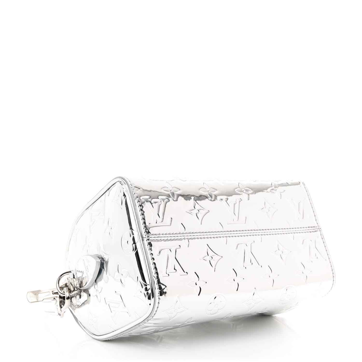 Louis Vuitton Monogram Miroir Speedy Bandouliere 20 Silver 4 of 9