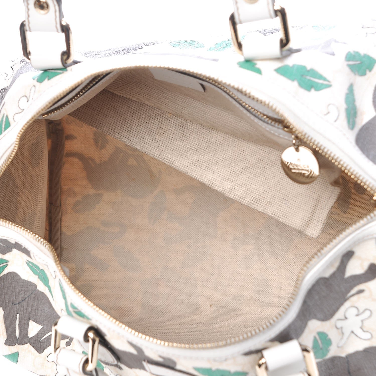Gucci Monogram Medium Joy Boston Unicef Elephant Snowman 5 of 10