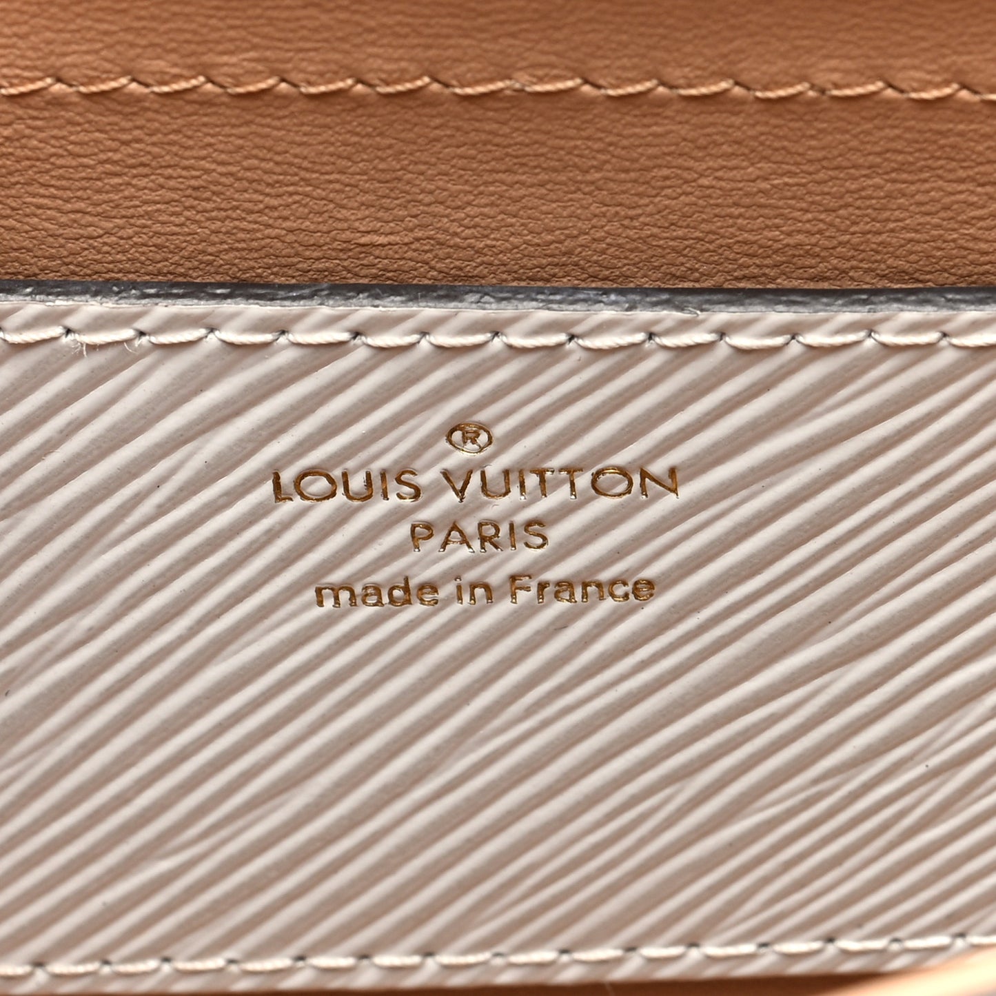 Epi Twist Shoulder Bag MM White