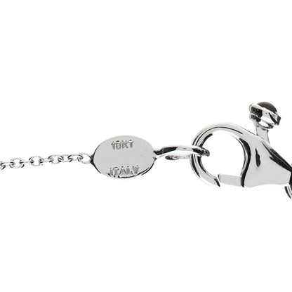 Roberto Coin 18K White Gold Diamond .25ctw Diamonds By The Inch Five Station Necklace 4 of 6