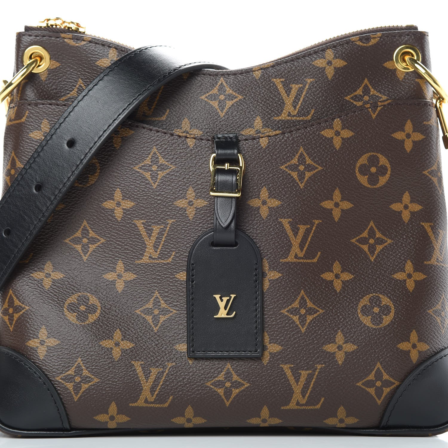 Louis Vuitton Monogram Odeon PM Black 8 of 10
