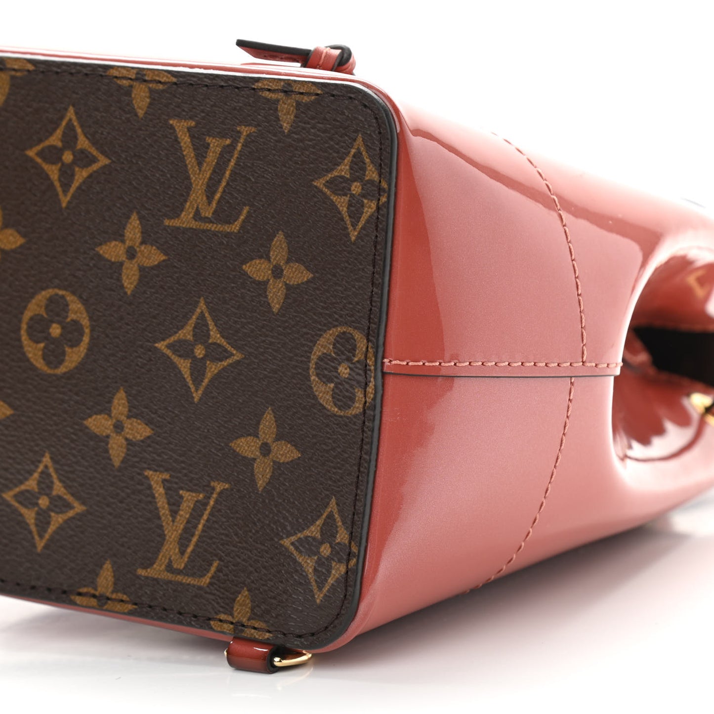Patent Monogram Hot Springs Backpack Vieux Rose