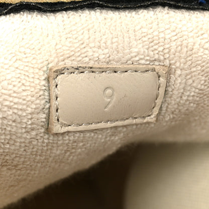 Gucci Suede GG Monogram Calfskin Web Mens Screener Sneakers 9 Grey Blue Red 10 of 10