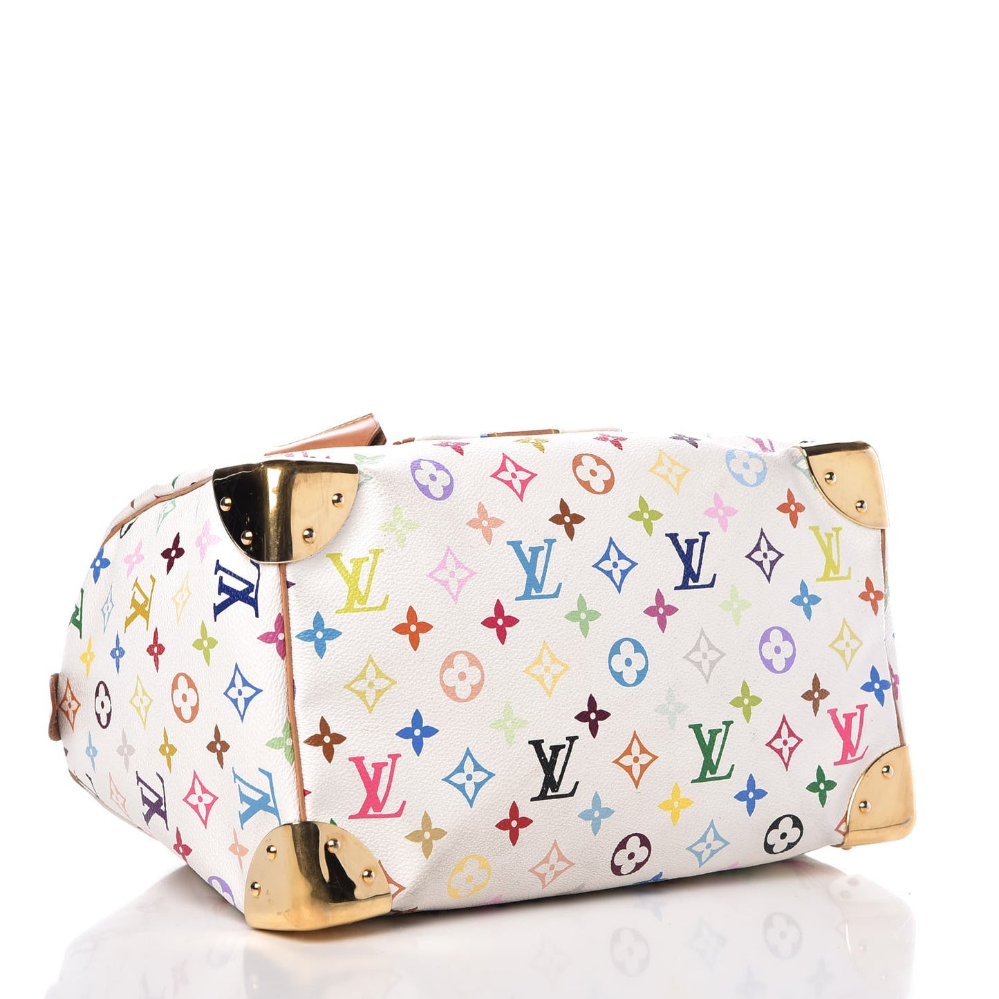 Monogram Multicolor Speedy 30 White