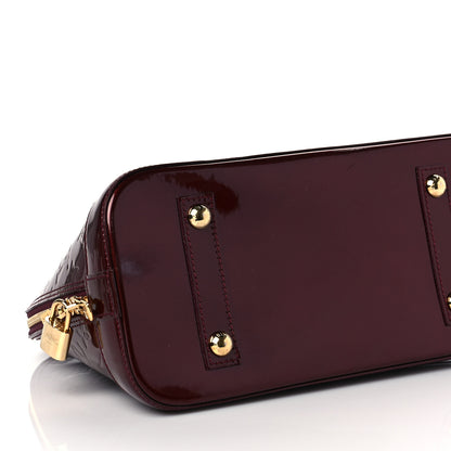 Louis Vuitton Vernis Alma PM Rouge Fauviste 6 of 7