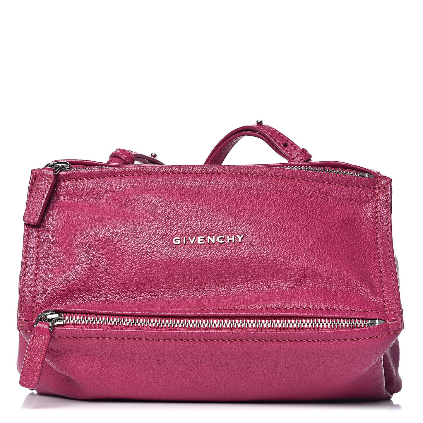 Sugar Goatskin Mini Pandora Magenta