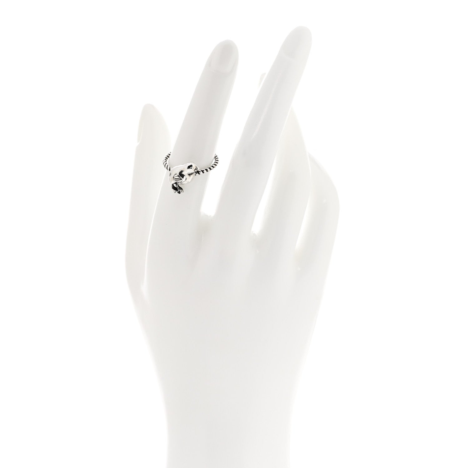 Gucci Sterling Silver Chick Ring 53 6.25 2 of 6