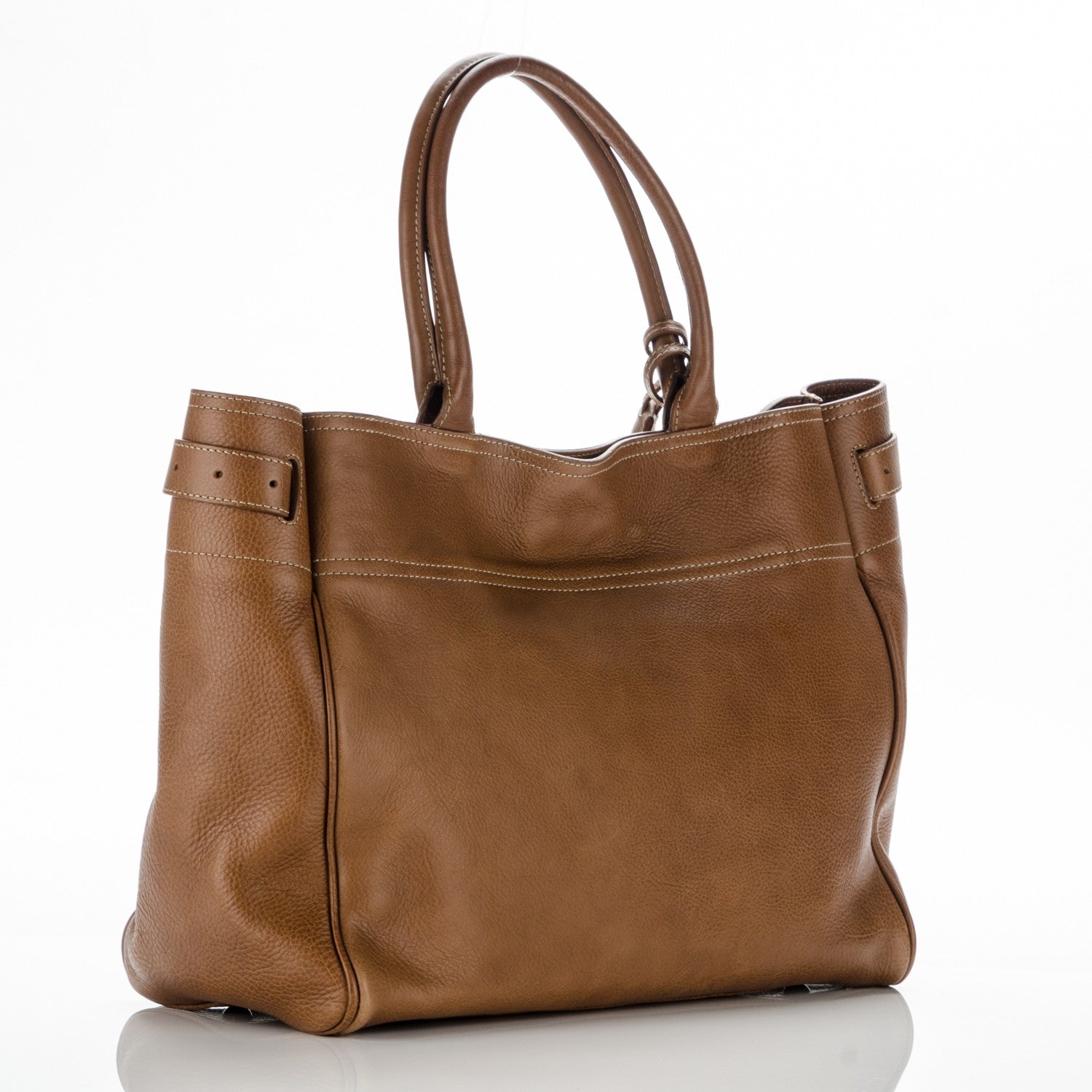 Mulberry Natural Leather Bayswater Tote Oak 3 of 7
