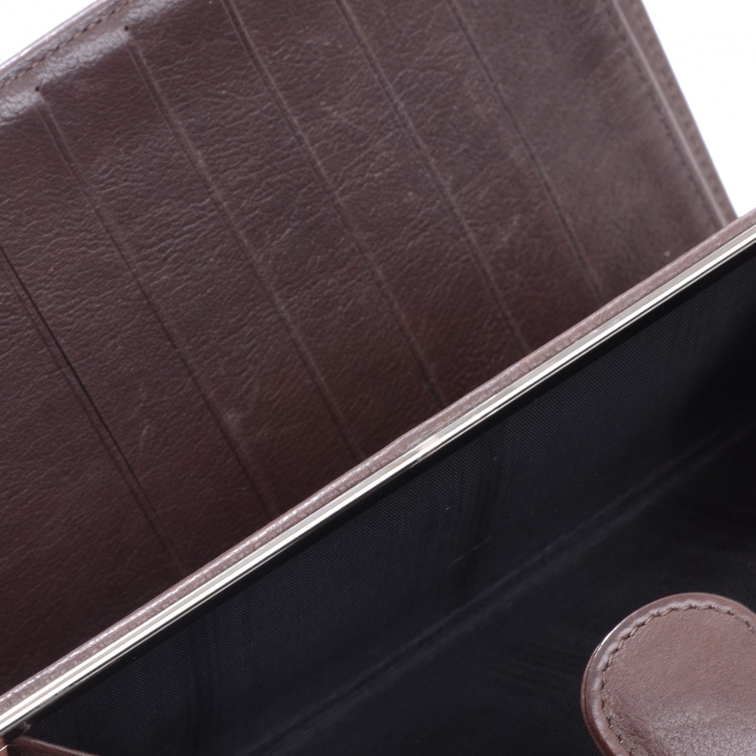 Chanel Calfskin Leather CC Wallet Brown 6 of 8