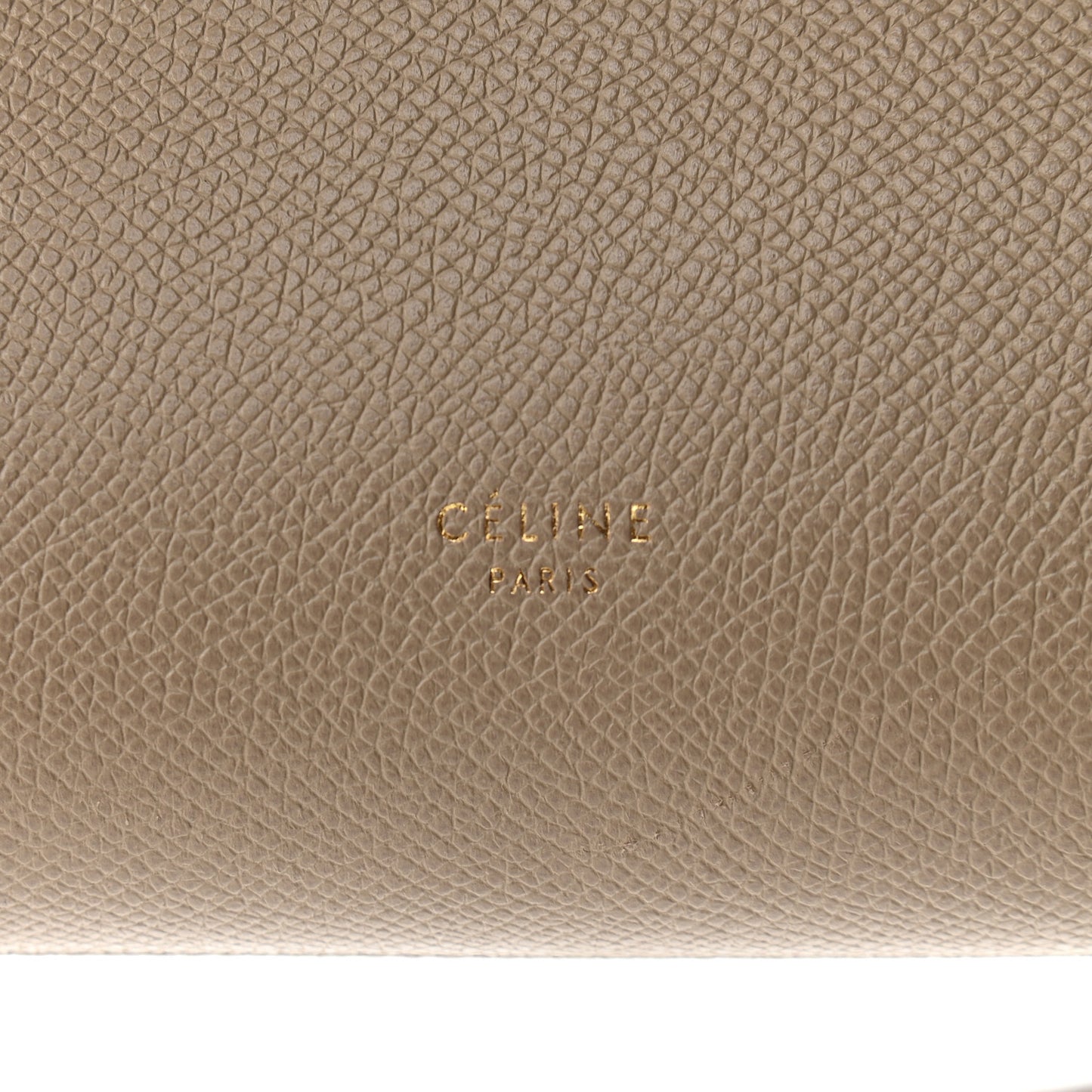Grained Calfskin Nano Belt Bag Light Taupe