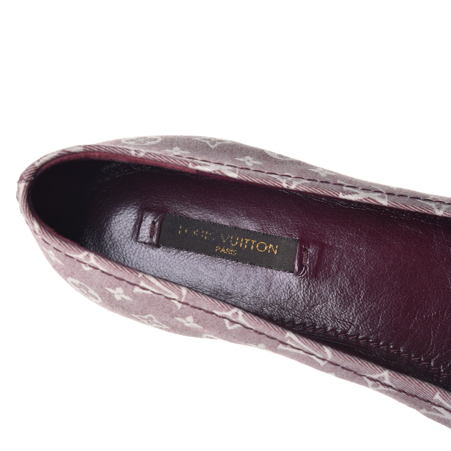 Mini Monogram Debbie Ballerina Flats 36 Cherry