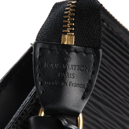 Louis Vuitton Epi Pochette Accessories 24 Black 5 of 8