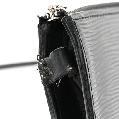 Louis Vuitton Epi Pochette Accessories 24 Black 9 of 10
