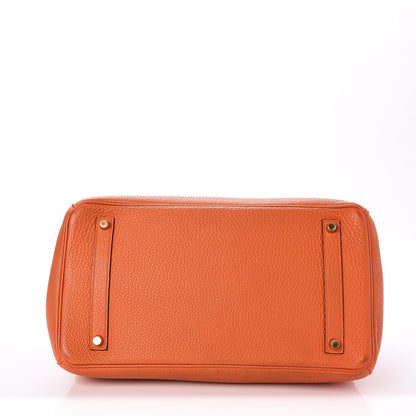 Hermes Togo Birkin 35 Orange 5 of 36