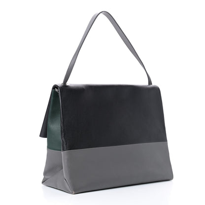 Celine Calfskin All Soft Shoulder Bag Black 2 of 9