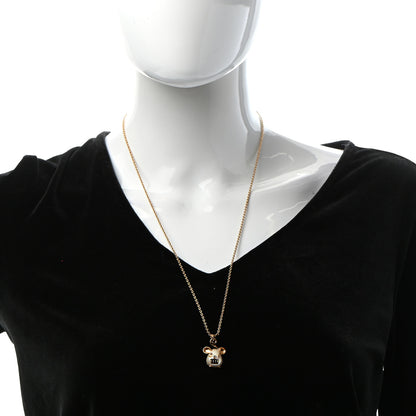 Louis Vuitton Vuittonite Rat Necklace Gold 2 of 7
