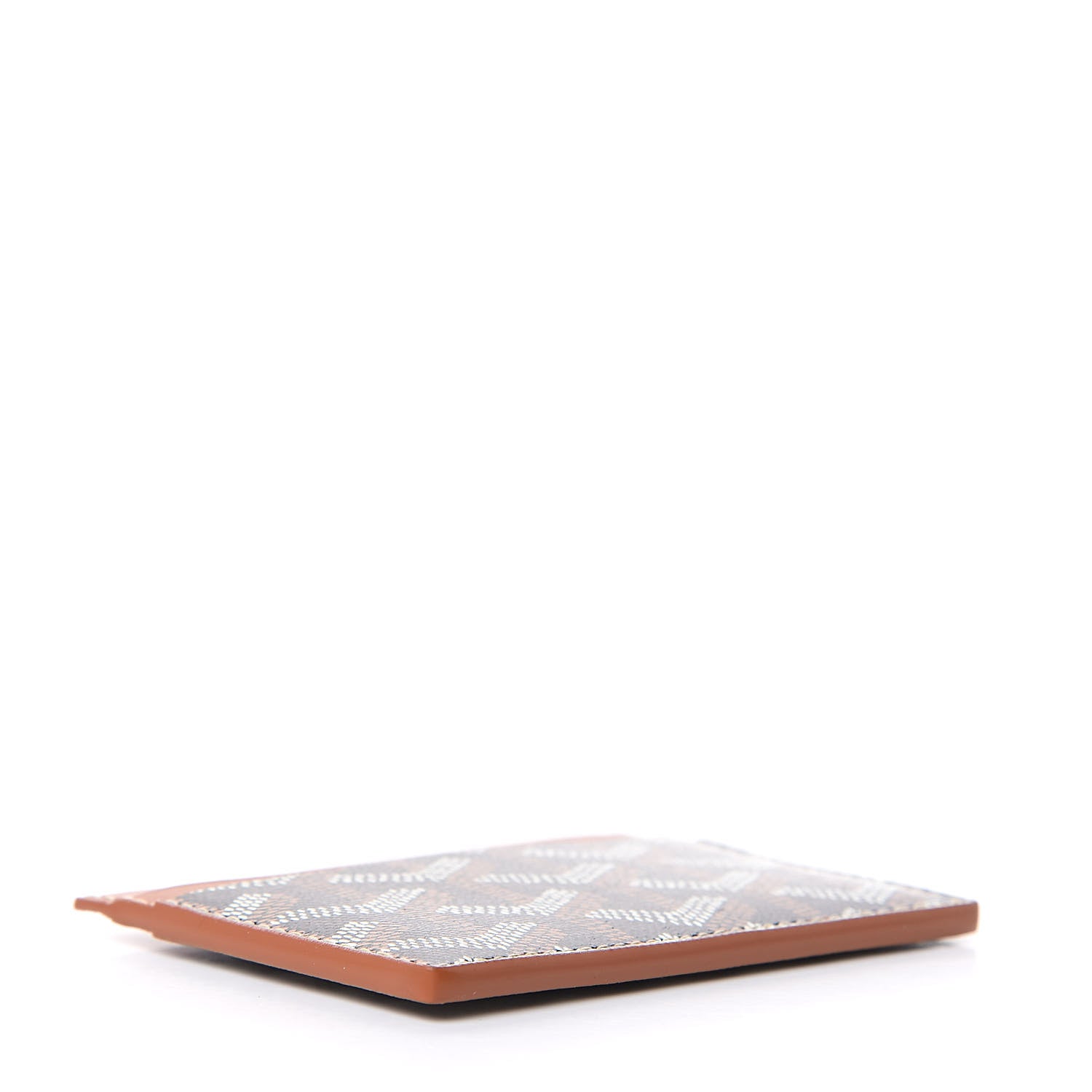 Goyard Goyardine Saint Sulpice Card Holder Black Gold 4 of 5