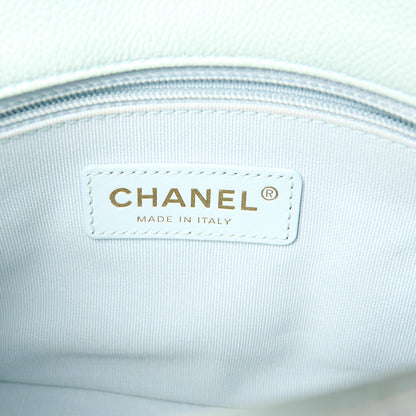 Chanel Iridescent Caviar Quilted Mini My Perfect Flap Light Green 6 of 11