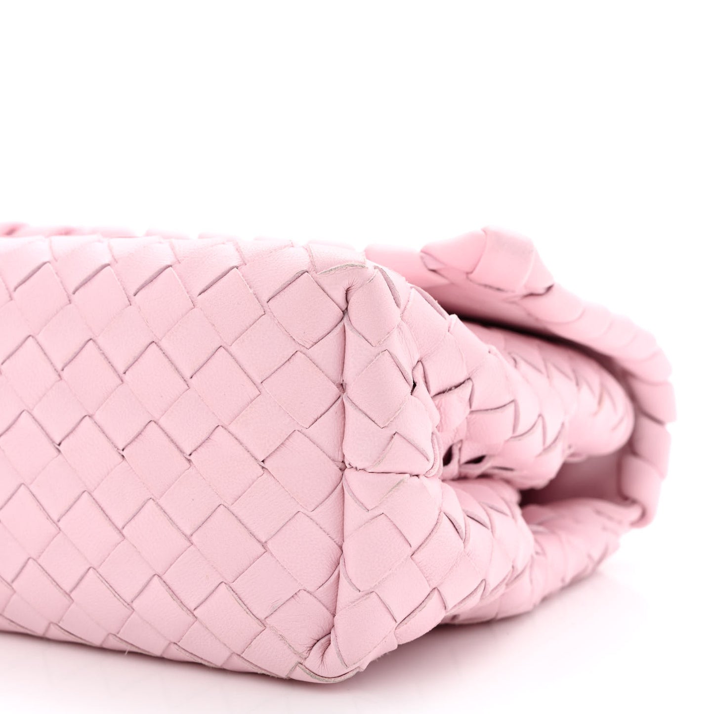 Nappa Intrecciato Baby Olimpia Shoulder Bag Dragee