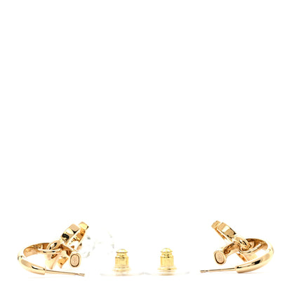 Chanel Bead CC Drop Earrings Gold 3 of 5