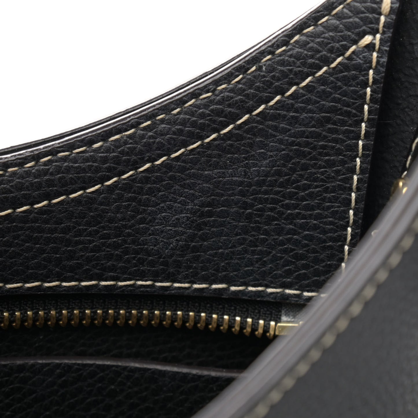 Small Grain Smooth Calfskin Small Darryl Hobo Black