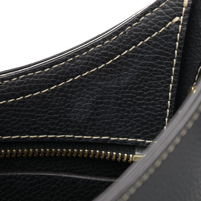 Chloe Small Grain Smooth Calfskin Small Darryl Hobo Black 12 of 12