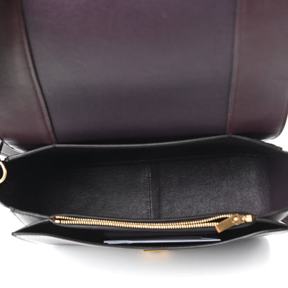 Celine Shiny Smooth Calfskin Medium Frame Shoulder Bag Velvet Desert 5 of 10