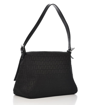 Fendi Zucchino Mama Baguette Black 3 of 12