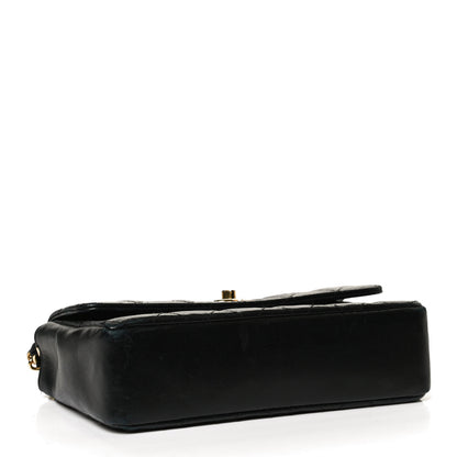 Chanel Lambskin Quilted Mini Rectangular Flap Black 3 of 8