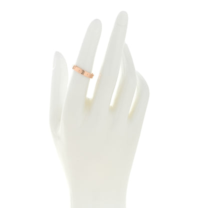Cartier 18K Pink Gold 3.5mm LOVE Wedding Band Ring 51 5.75 2 of 4