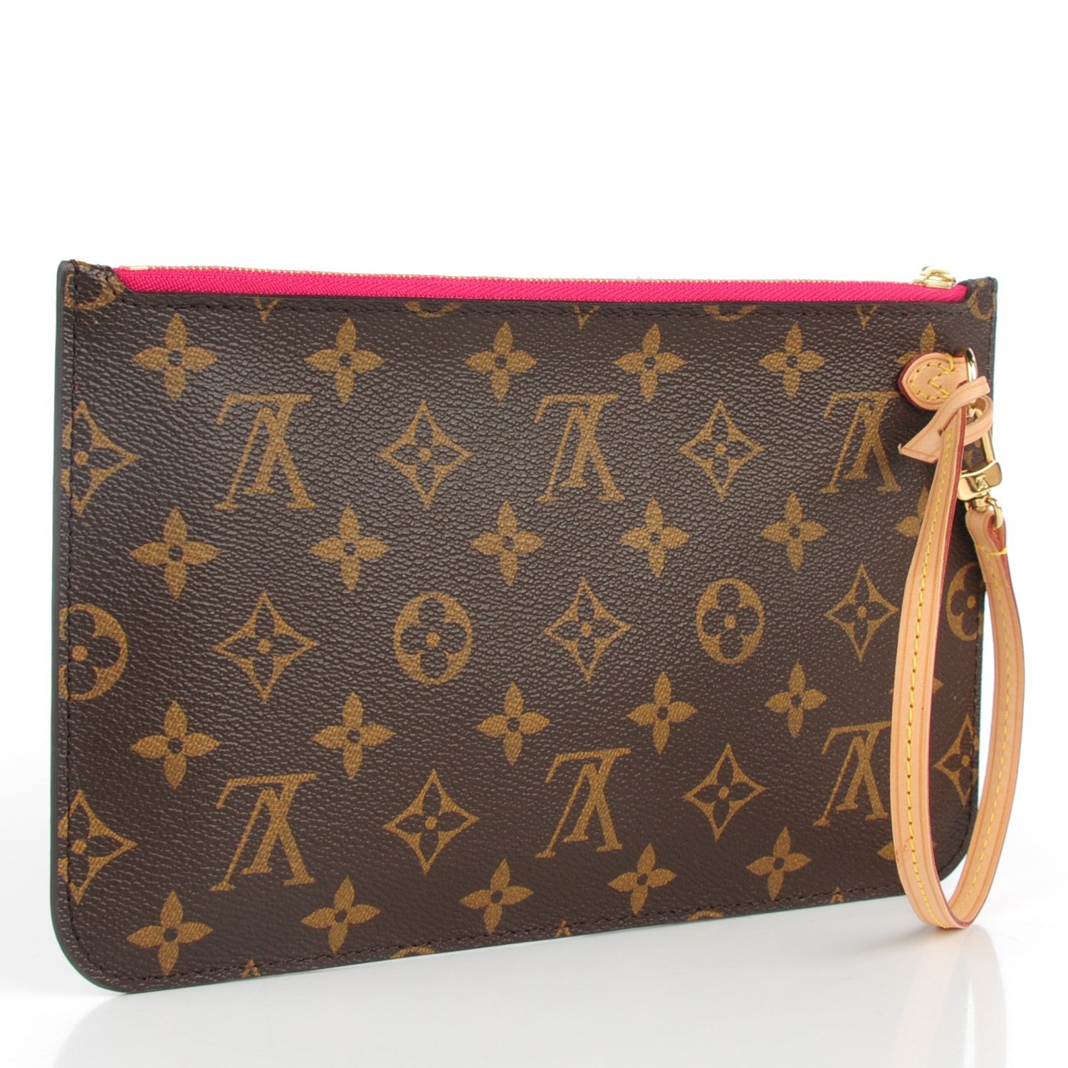 Louis Vuitton Monogram Neverfull MM GM Pochette Pivoine 3 of 8