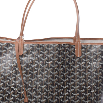 Goyard Goyardine Saint Louis GM Black Gold 9 of 11