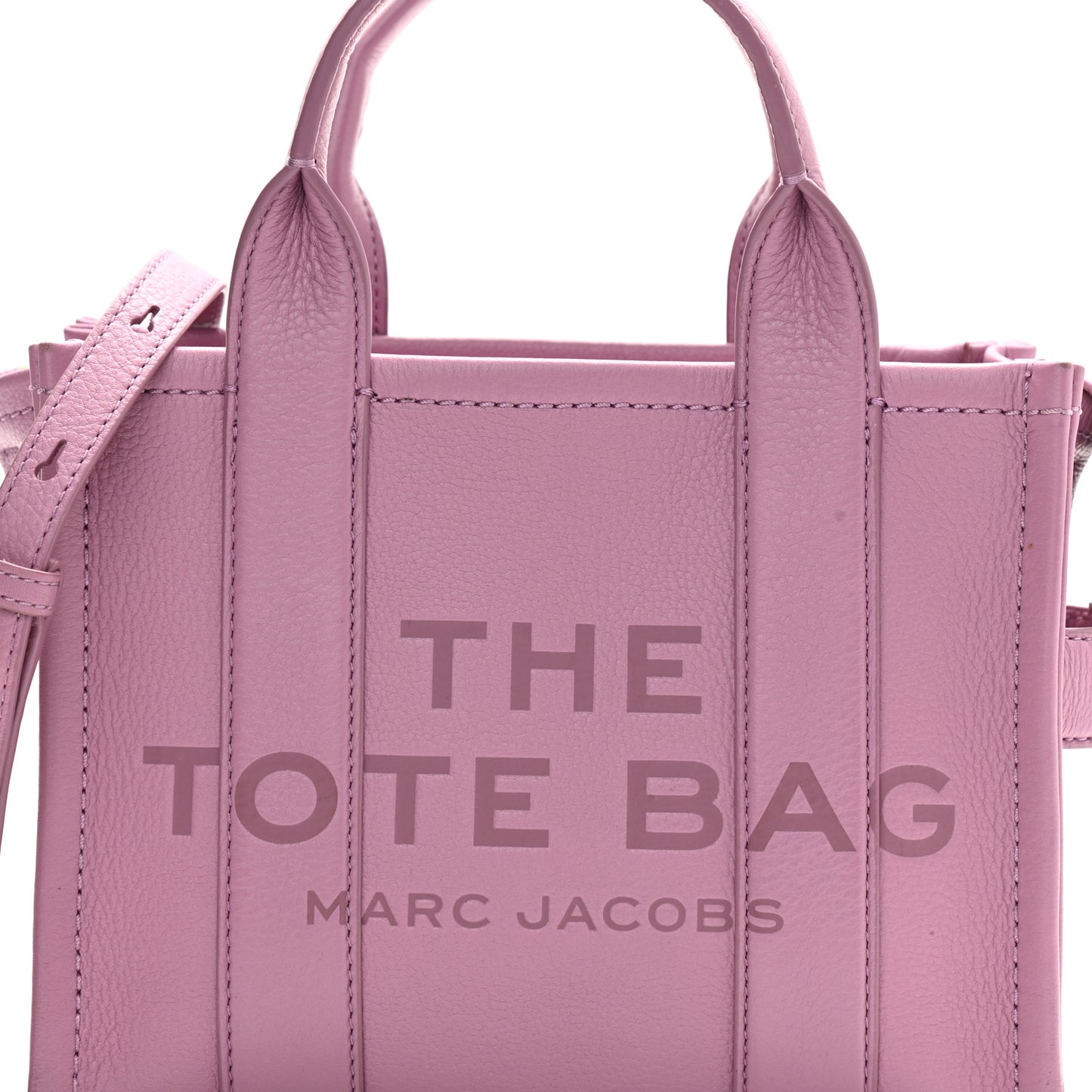 Grained Calfskin Small The Tote Bag Orchid Haze