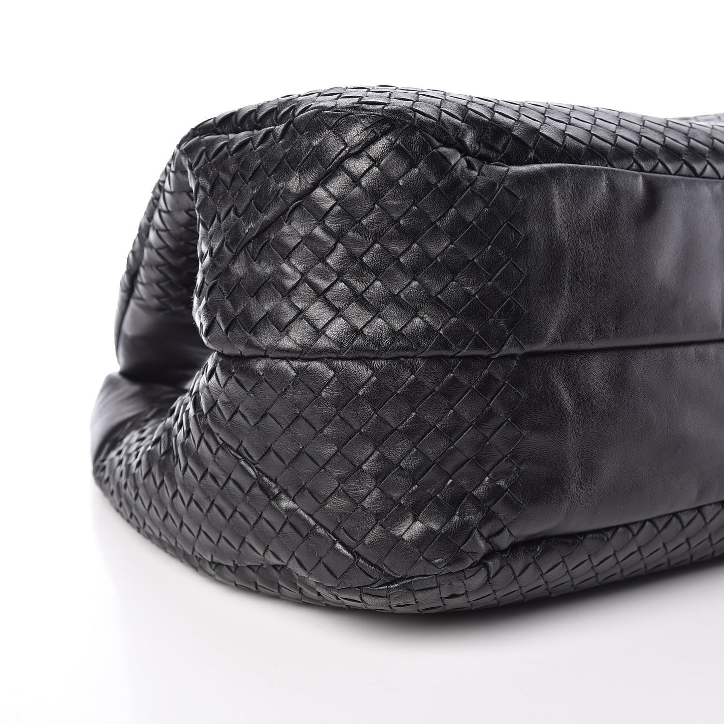 Nappa Intrecciato Large Campana Black