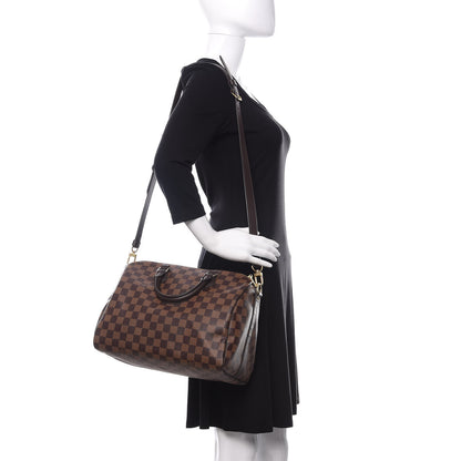 Louis Vuitton Damier Ebene Speedy Bandouliere 30 2 of 13