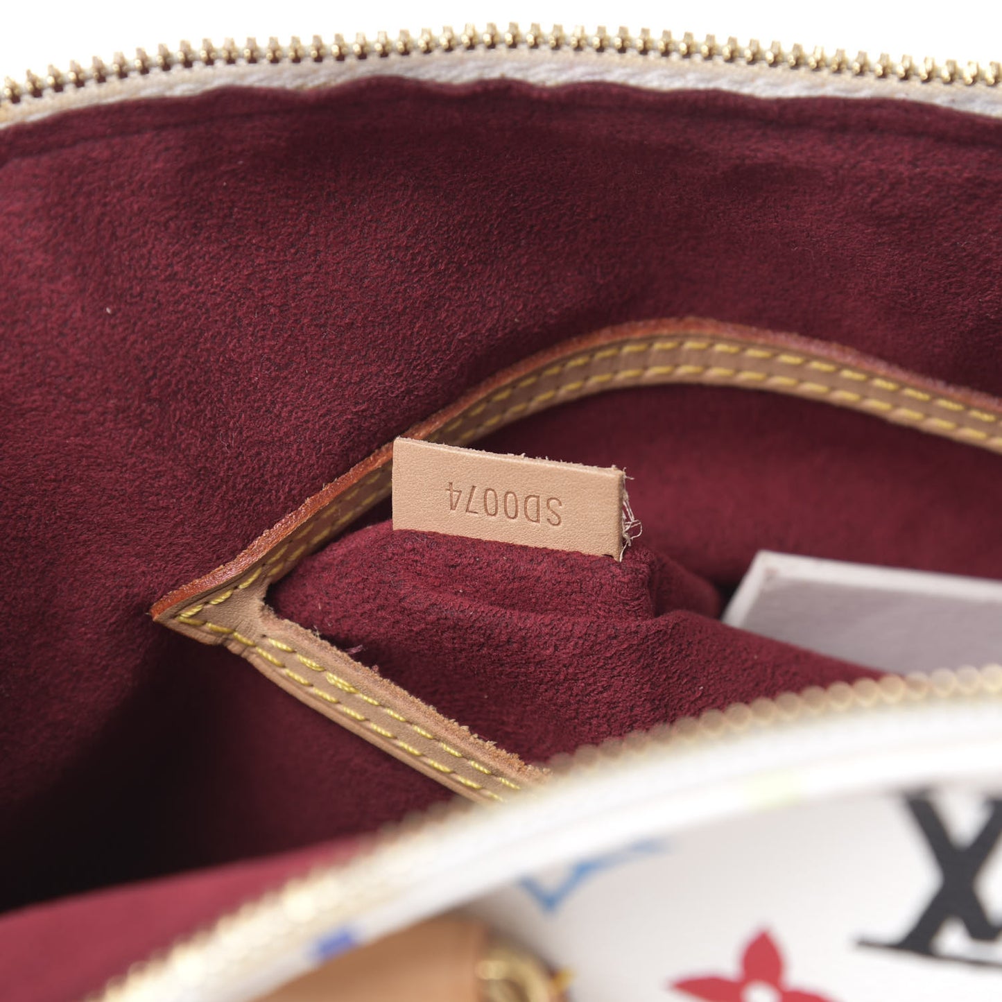 Monogram Multicolor Alma White
