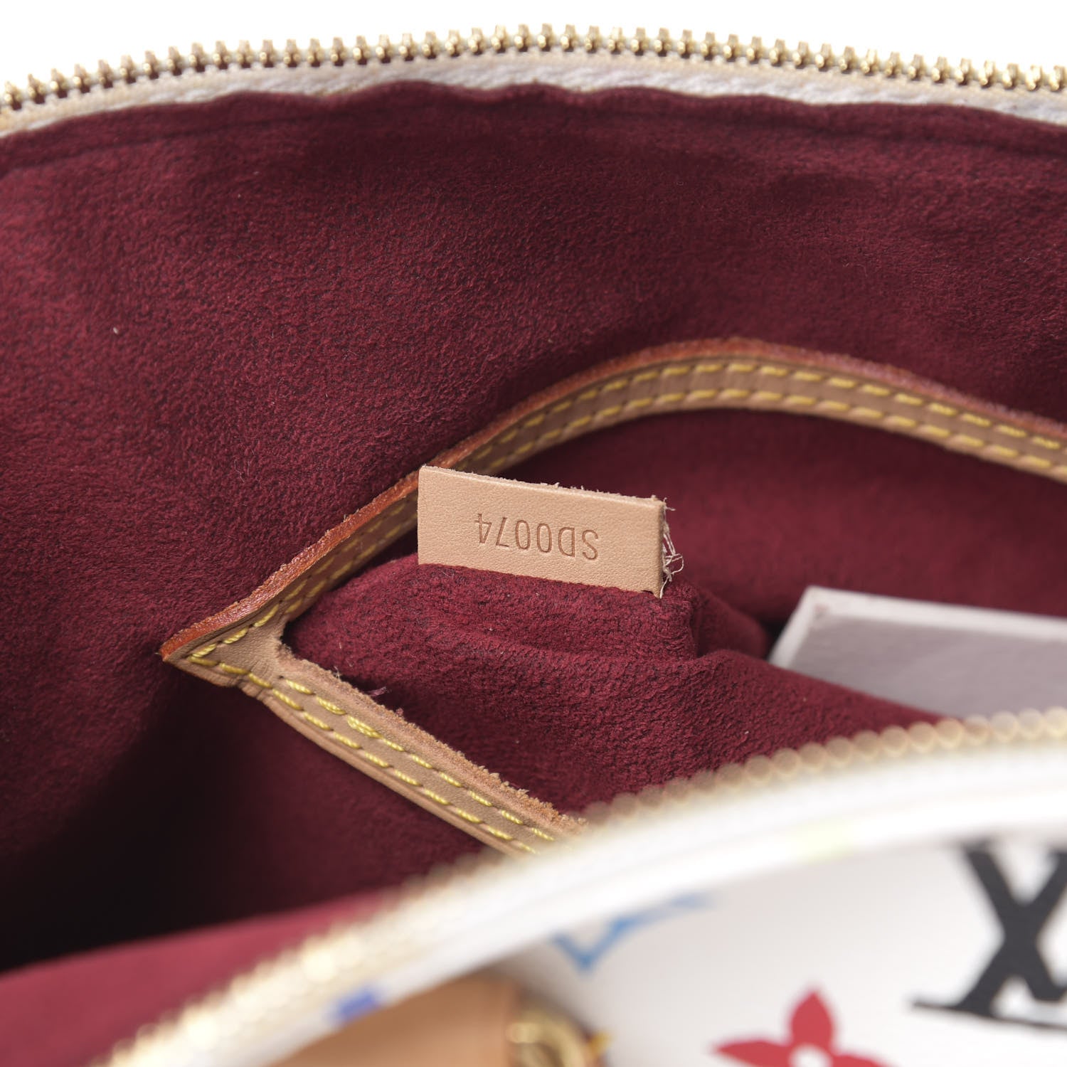 Louis Vuitton Monogram Multicolor Alma White 8 of 18