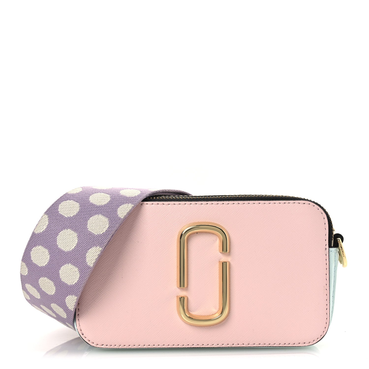 Marc Jacobs Saffiano Small Snapshot Camera Bag Blush Multicolor 1 of 12