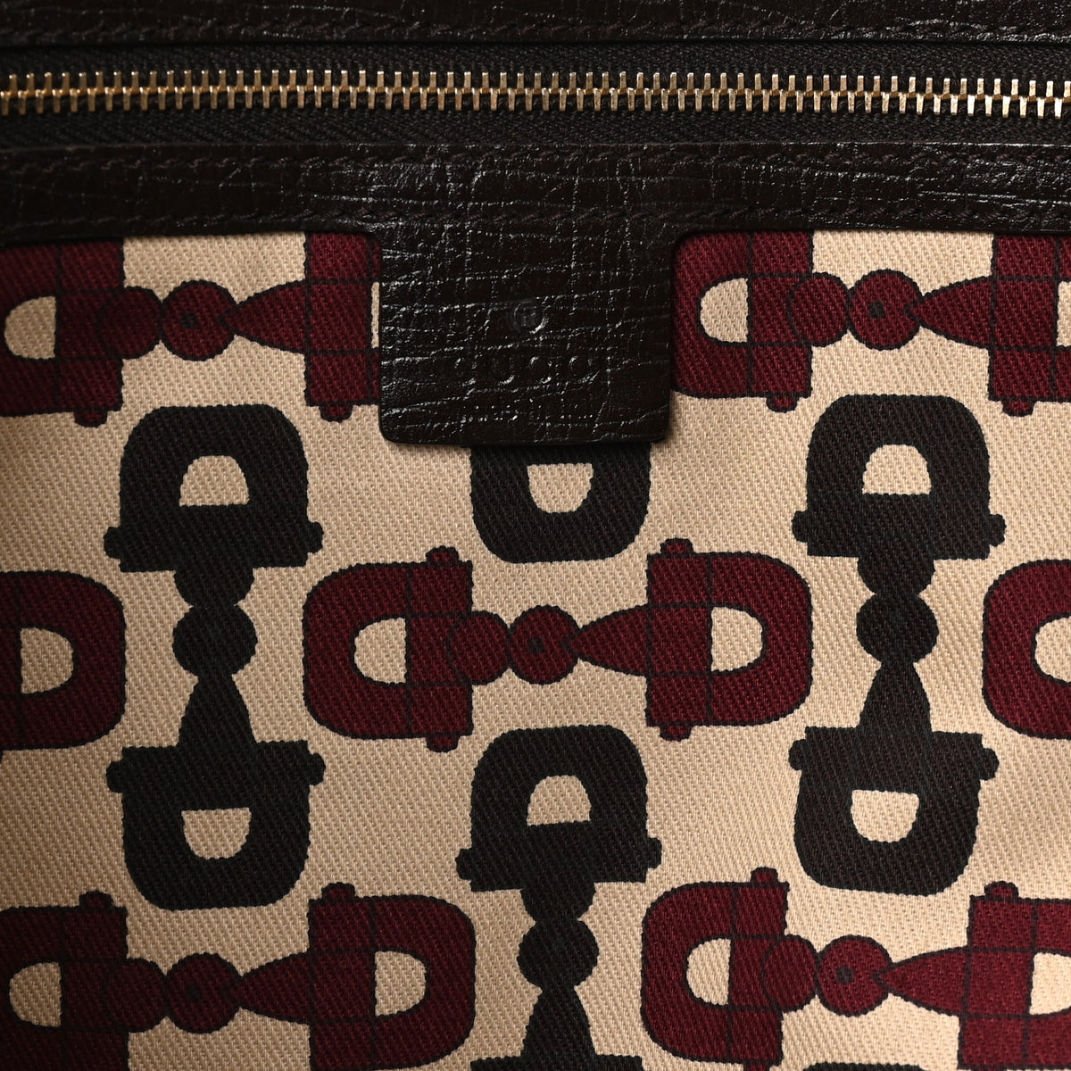 Gucci Monogram Large Jolicoeur Tote Brown 6 of 10