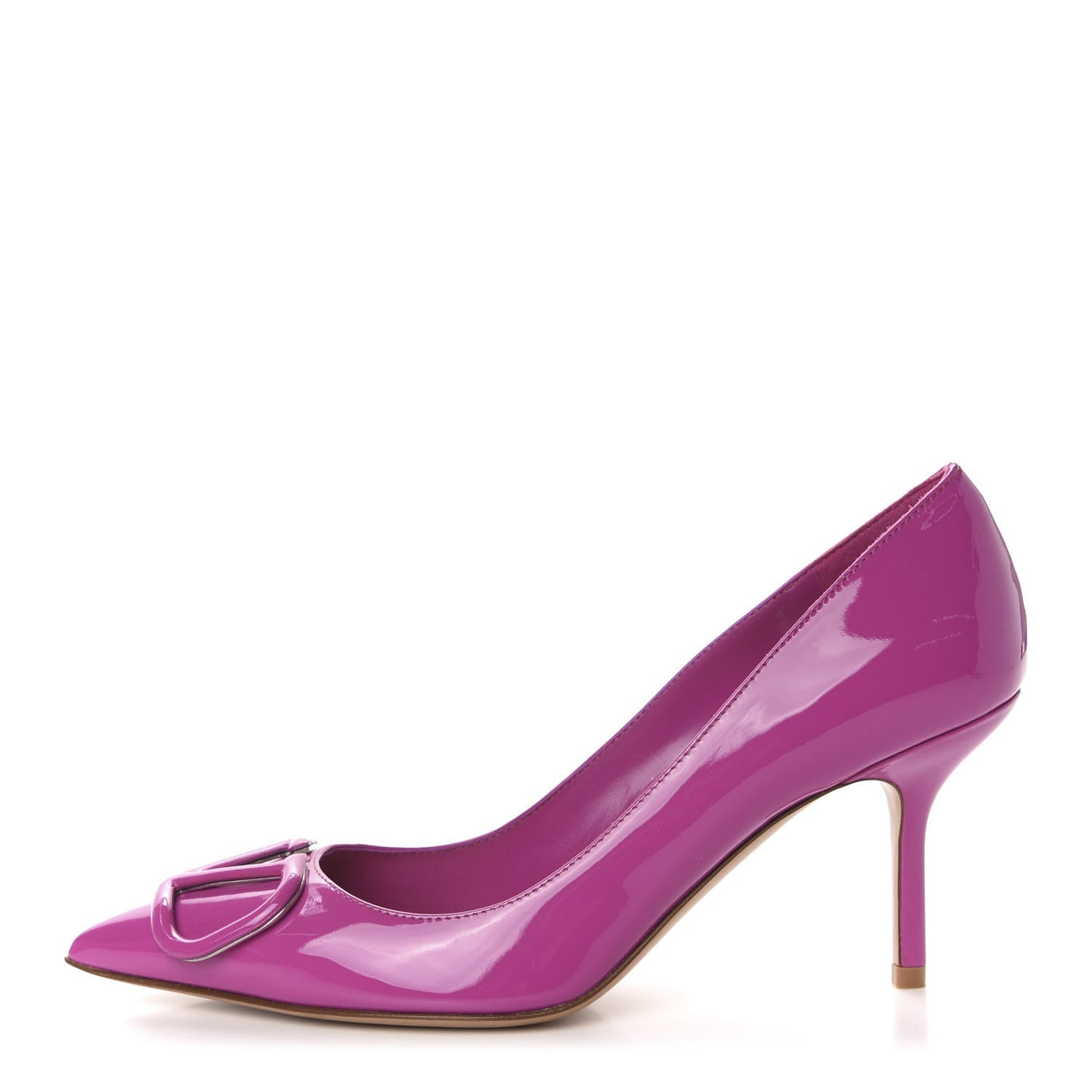 Patent Vlogo Signature 80 Pumps 37.5 Radiant Orchid
