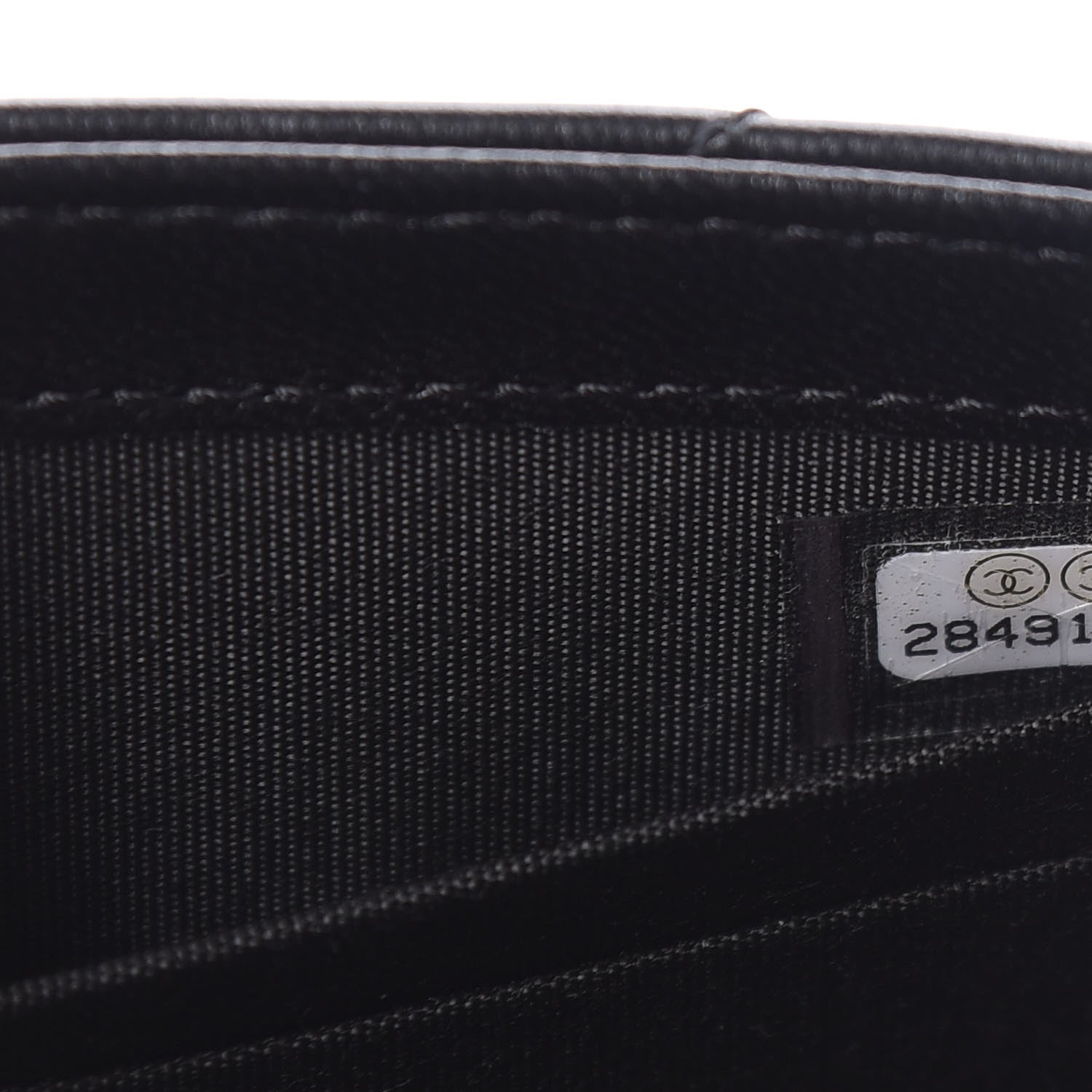 Chanel Lambskin Quilted Mini Trendy CC Chain Wallet Black 9 of 11