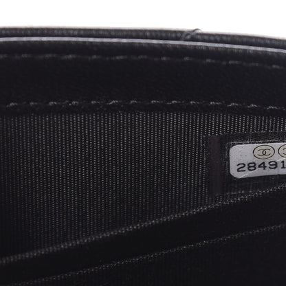 Chanel Lambskin Quilted Mini Trendy CC Chain Wallet Black 9 of 11